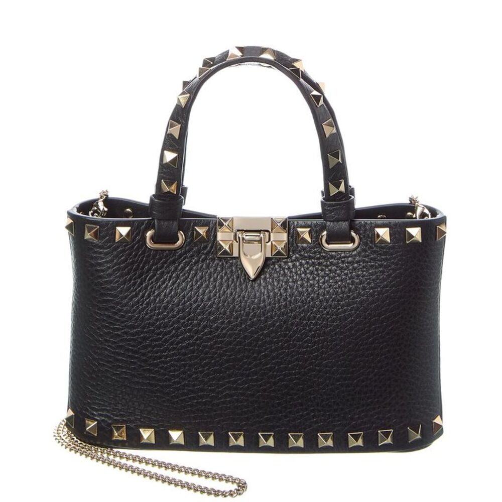 Valentino Rockstud Mini Leather Tote